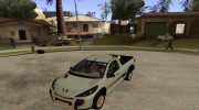 Peugeot Hoggar Escapade 2010 для GTA San Andreas миниатюра 1