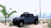 Hummer H3t для GTA San Andreas миниатюра 1