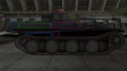 Контурные зоны пробития PzKpfw V/IV para World Of Tanks miniatura 5