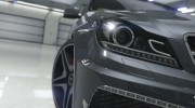 Mercedes-Benz C63 AMG v1.0 для GTA 5 миниатюра 2