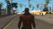 Drax guardins of galaxy для GTA San Andreas миниатюра 1