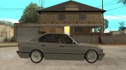 BMW E34 540i Tunable для GTA San Andreas миниатюра 5
