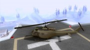 UH-1D Slick для GTA San Andreas миниатюра 2