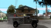 Hummer H1 Utility Truck para GTA San Andreas miniatura 5