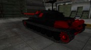 Черно-красные зоны пробития ИС-7 для World Of Tanks миниатюра 3