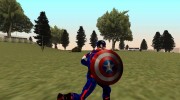 Captain America shield v2 для GTA San Andreas миниатюра 4