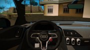 Audi R8 V10 Plus 2017 for GTA San Andreas miniature 17