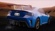 2016 Subaru BRZ STi Concept для GTA San Andreas миниатюра 6