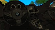 BMW M6 для GTA San Andreas миниатюра 6