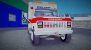 Ford Econoline 1986 Ambulance для GTA 3 миниатюра 6