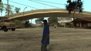 Бандит из Crips 2 для GTA San Andreas миниатюра 3