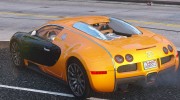 Bugatti Veyron 2009 1.1 для GTA 5 миниатюра 8