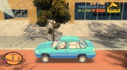 Daewoo Cielo для GTA 3 миниатюра 6