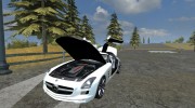 Mercedes-Benz SLS AMG v 2.0 для Farming Simulator 2013 миниатюра 8