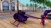Helicopter MD500E PJ1 for GTA San Andreas miniature 2