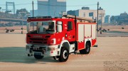 Scania P360 - Firetruck Swiss - GE SIS для GTA 5 миниатюра 1