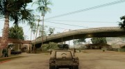 Hummer H1 Army для GTA San Andreas миниатюра 4