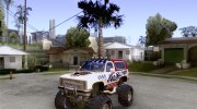 Chevrolet Blazer K5 Monster Skin 7 для GTA San Andreas миниатюра 1