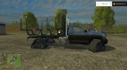 Dodge Log Tracked Car para Farming Simulator 2015 miniatura 3