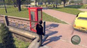 Красная телефонная будка для Mafia II миниатюра 1