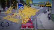 HQ Original (Yellow) Radar para GTA 3 miniatura 4