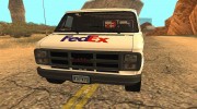 GMC 5500 FedEx Cargo Van для GTA San Andreas миниатюра 4