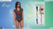Трусы с супер героями para Sims 4 miniatura 3