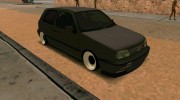 Volkswagen Golf 3 Stanced for GTA San Andreas miniature 5
