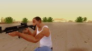 M4A1 from COD Modern Warfare 3 v2 para GTA San Andreas miniatura 4