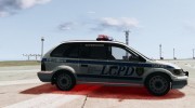LCPD Minivan для GTA 4 миниатюра 5