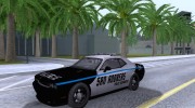 Dodge Challenger SRT8 2010 Police для GTA San Andreas миниатюра 1