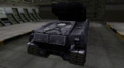 Темный скин для M6A2E1 для World Of Tanks миниатюра 4