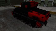 Черно-красные зоны пробития M4A2E4 Sherman для World Of Tanks миниатюра 3