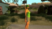 Female GTA Online Grove Style para GTA San Andreas miniatura 7