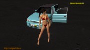 Pretty Beach Girl для GTA San Andreas миниатюра 2