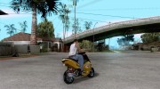 Gilera Runner 50SP Skin 2 для GTA San Andreas миниатюра 4