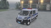 Fiat Ducato «ДПС» for Spintires 2014 miniature 1