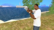 Chrome Deagle Weapon Mod для GTA San Andreas миниатюра 2