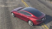 2014 Tesla Model S для GTA 5 миниатюра 3