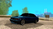 BMW E34 M5 для GTA San Andreas миниатюра 1
