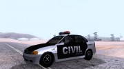 Vectra Policia Civil RS for GTA San Andreas miniature 1