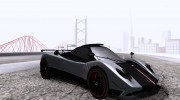 Pagani Zonda Cinque for GTA San Andreas miniature 4