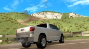 Toyota Tundra 2009 для GTA San Andreas миниатюра 4