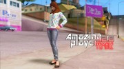 Amazing Player Female 2.0 для GTA San Andreas миниатюра 4