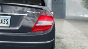 Mercedes-Benz C63 для GTA 4 миниатюра 13