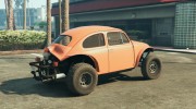 Volkswagen Beetle Baja Bug BETA para GTA 5 miniatura 4