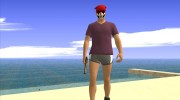 Skin GTA V Online в летней одежде v2 для GTA San Andreas миниатюра 3