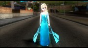 Frozen Elsa для GTA San Andreas миниатюра 1