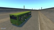 Самотлор-НН-5295 (МАЗ-103.075) зелёный для BeamNG.Drive миниатюра 3
