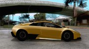 Lamborghini Murcielago LP 670/4 SV Fixed Version para GTA San Andreas miniatura 5